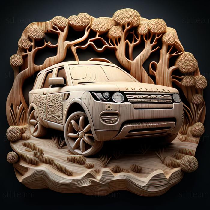 3D модель Land Rover Freelander (STL)